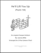 He'll Lift You Up Unison/Two-Part choral sheet music cover